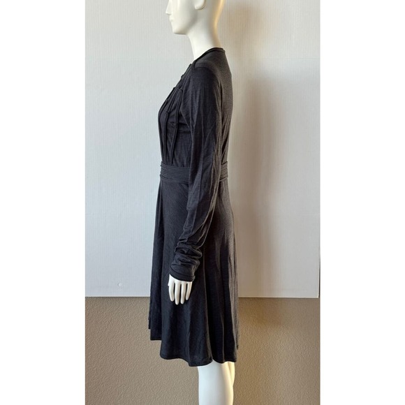 NWT Max Studio Sz M Gray Whimsigoth Y2K Fairy Dress Lightweight Dark Romantic - Picture 4 of 8